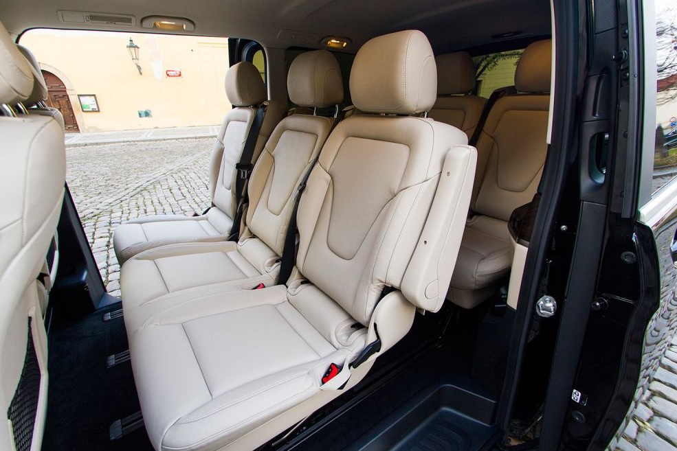 Mercedes V-Class van for up to 7 passengers